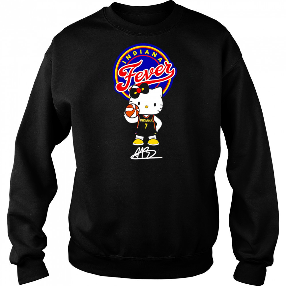 Indiana Fever Boston Hello Kitty Signature shirt Sweatshirt