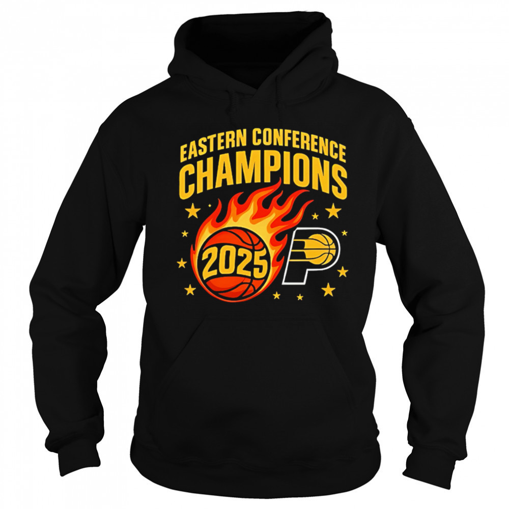 Indiana Pacers Eastern Conference Champions 2025 shirt Hoodie