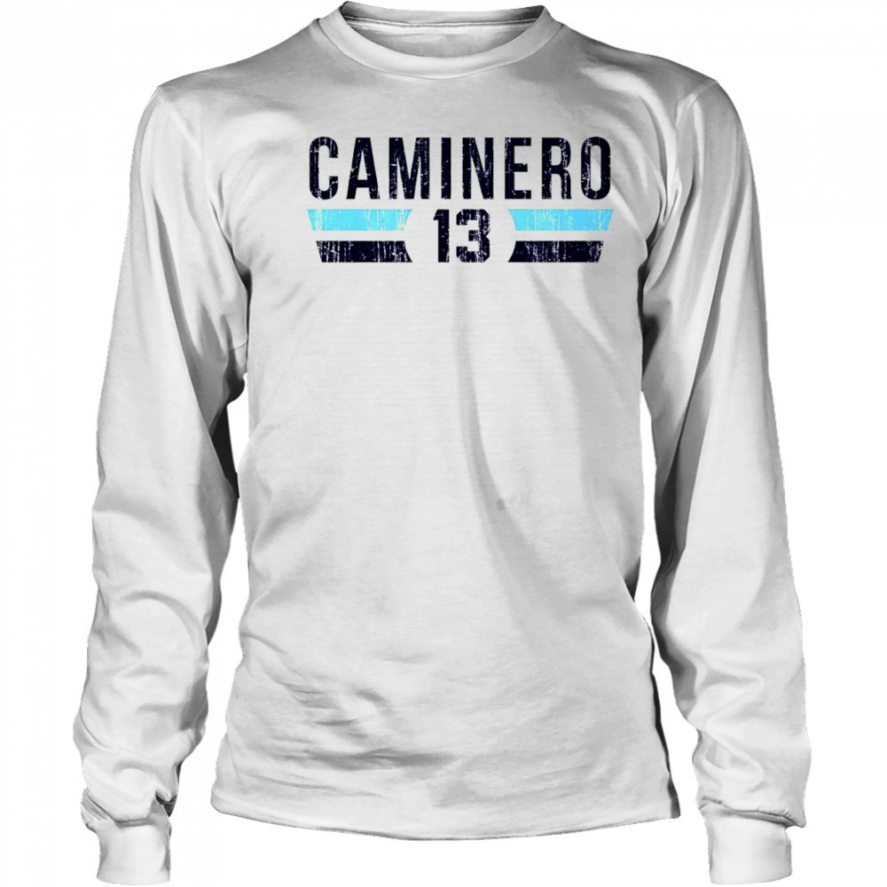 Junior Caminero 13 Tampa Bay vintage shirt Long Sleeved