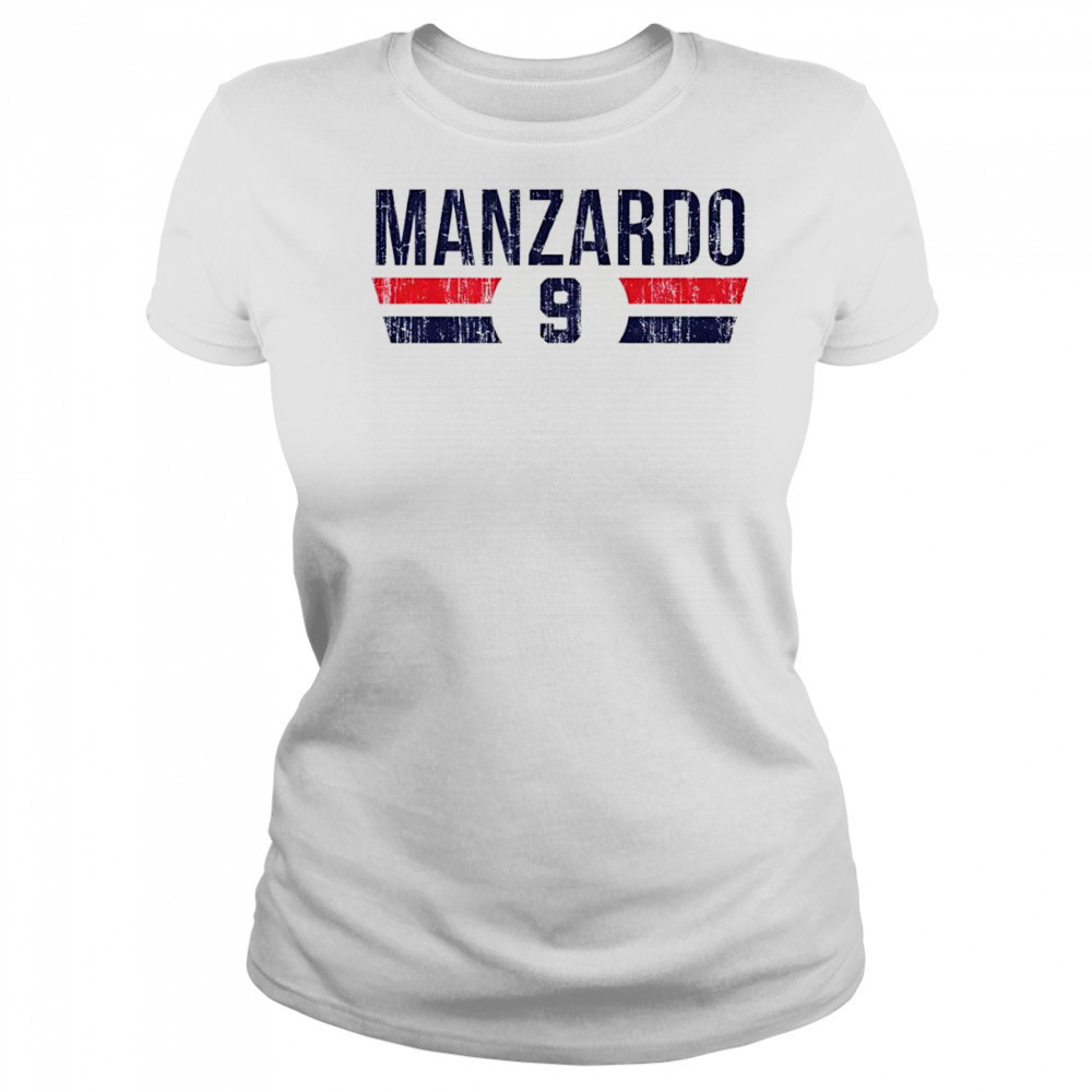 Kyle Manzardo 9 Cleveland Font vintage shirt Women's T-shirt
