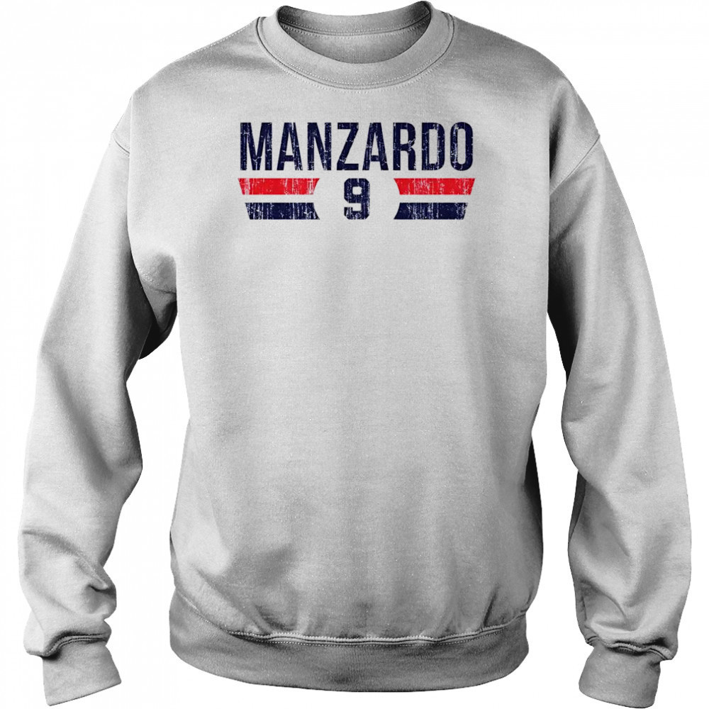 Kyle Manzardo 9 Cleveland Font vintage shirt Sweatshirt