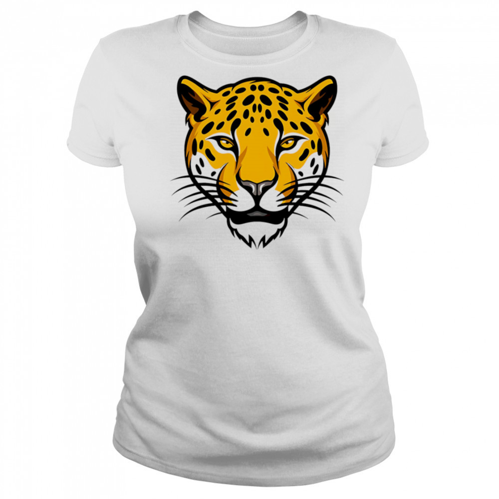 Leopard Big Face Illustration shirt Women's T-shirt