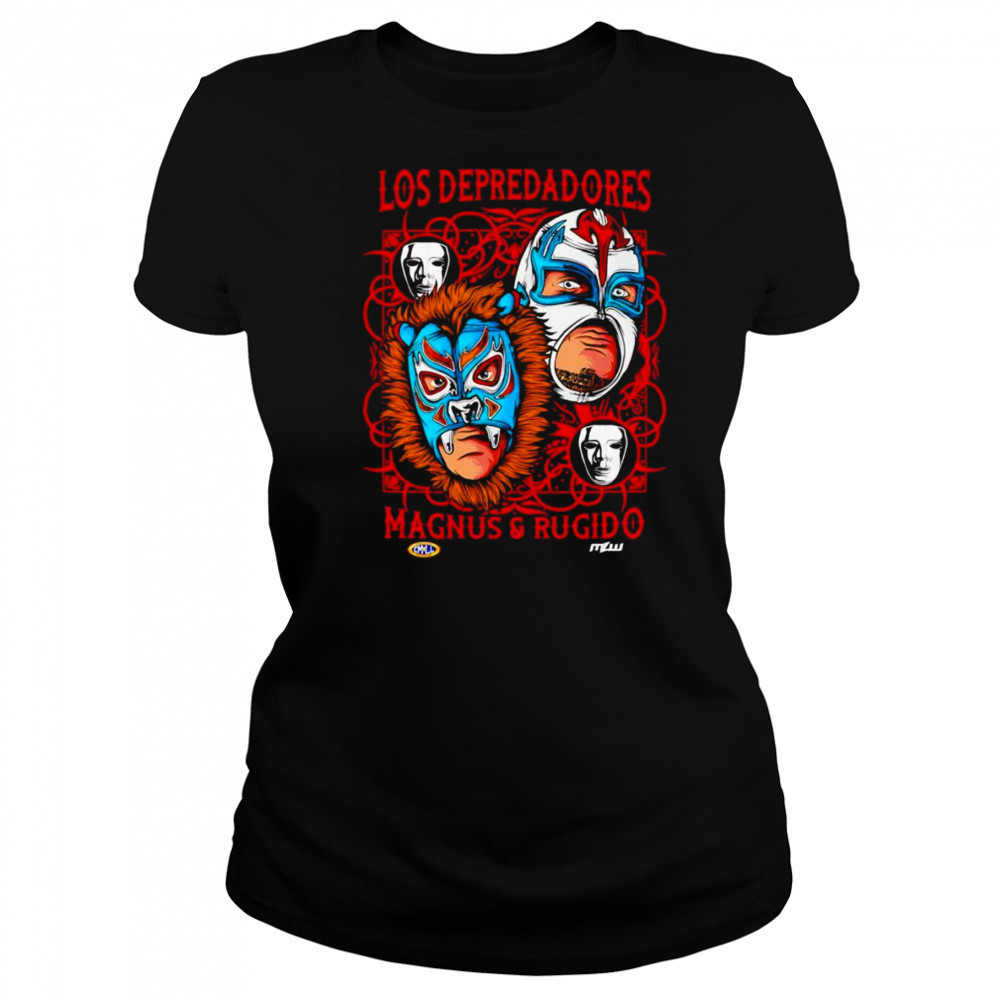 Los Depredadores Masks shirt Women's T-shirt