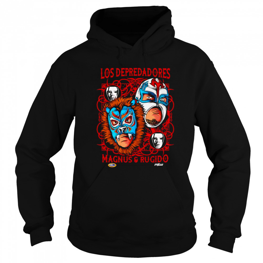 Los Depredadores Masks shirt Hoodie