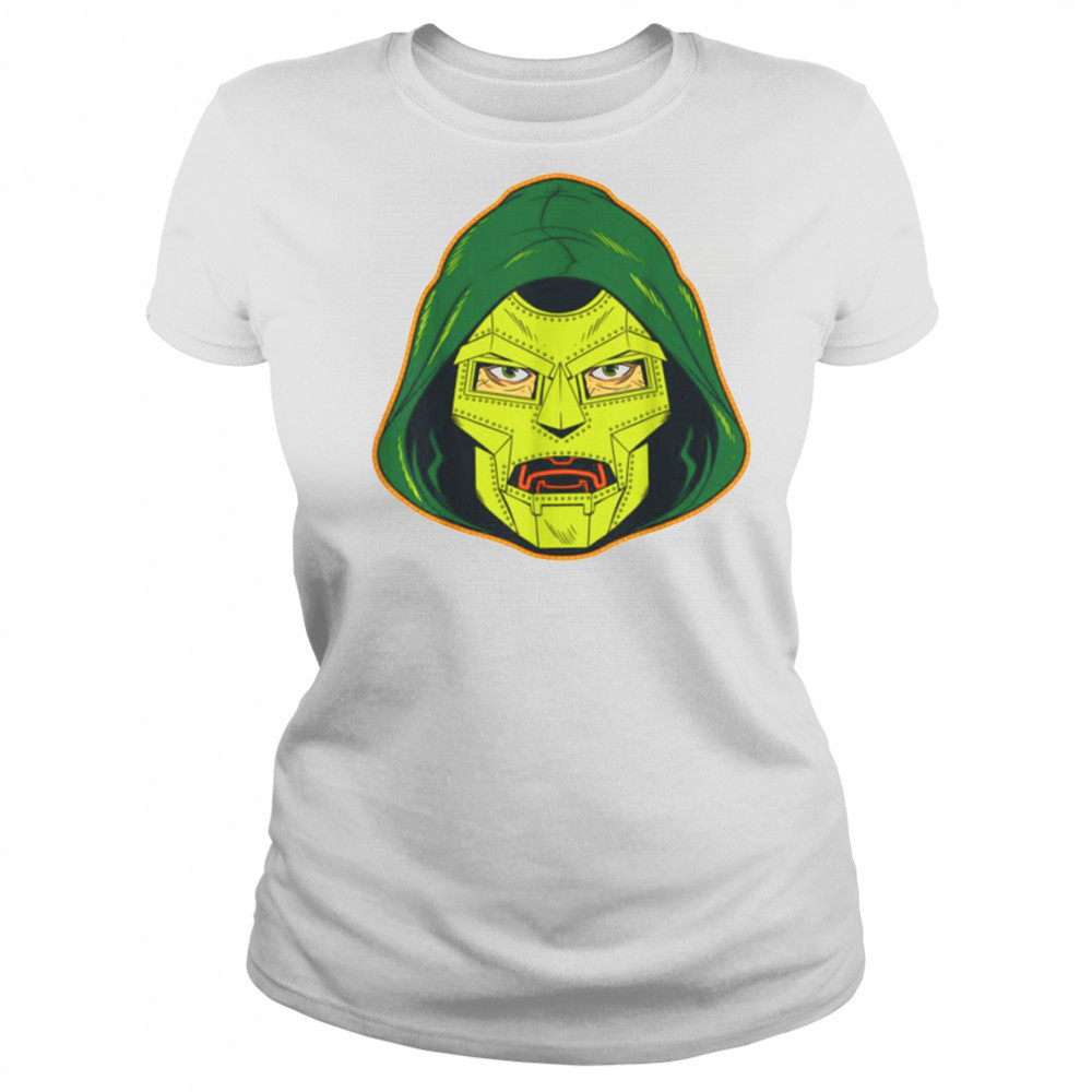 Marvel Doctor Doom Halloween Retro Vintage Mask Costume T Shirt Women's T-shirt