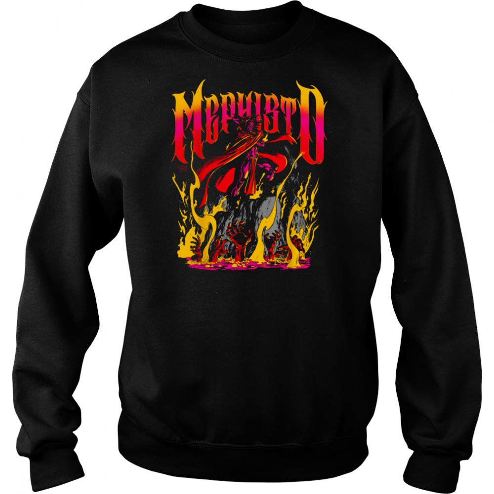 Marvel Mephisto Metal T Shirt Sweatshirt