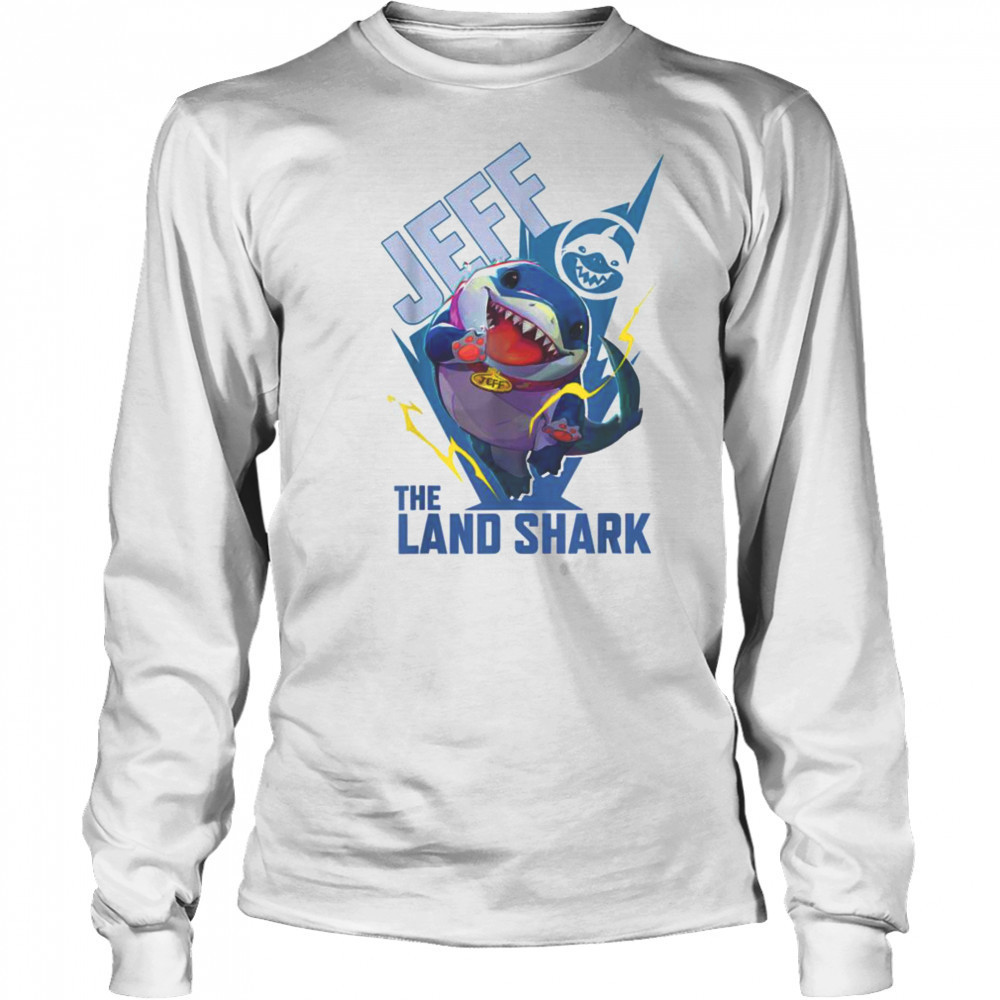 Marvel Rivals Gamerverse PVP Super Hero Jeff the Land Shark T Shirt Long Sleeved