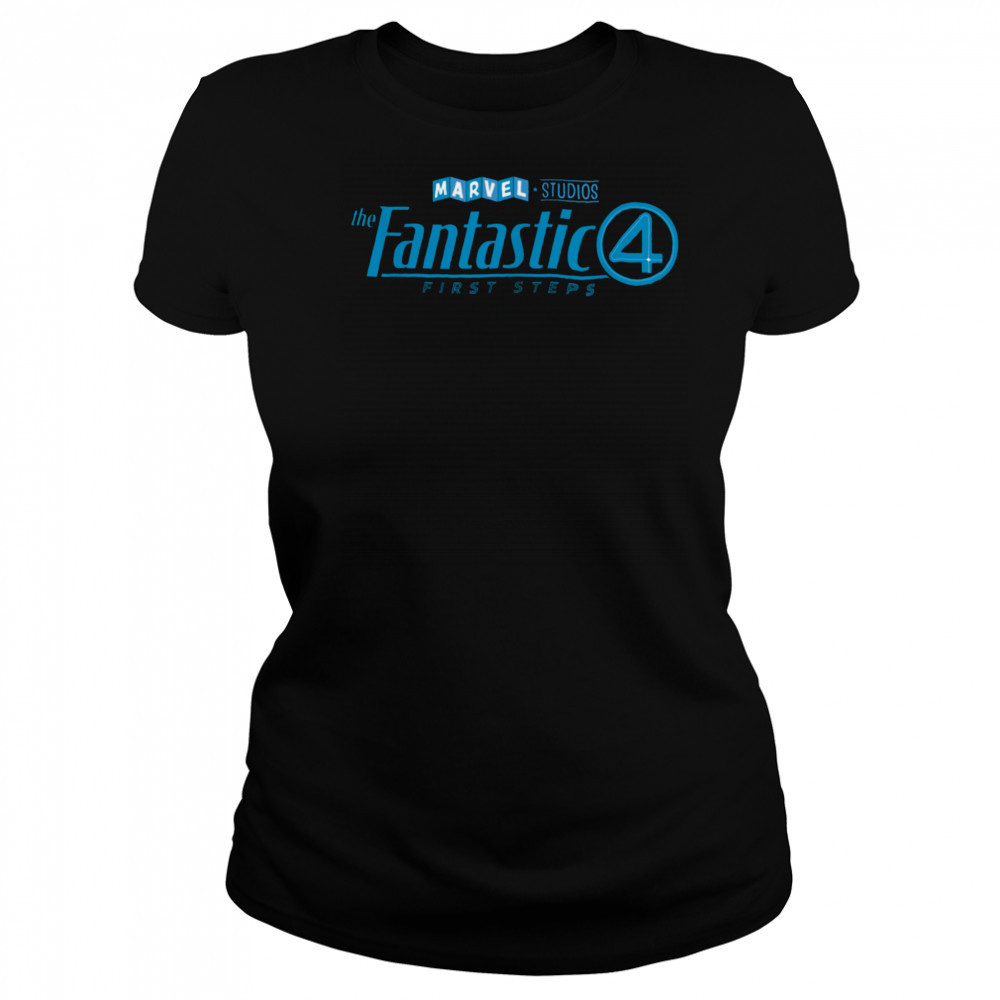 Marvel The Fantastic Four_ First Steps Official Movie Logo T Shirt Women's T-shirt