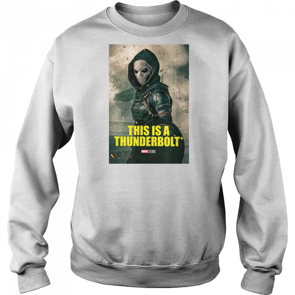 Marvel Thunderbolts This Is A Thunderbolt Taskmaster T Shirt Sweatshirt