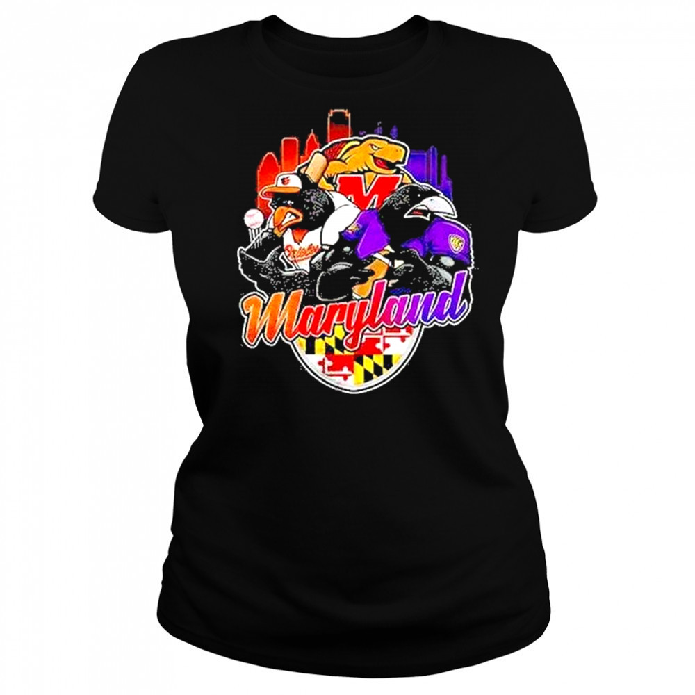 Maryland Sports Team Mascot Shirt Women's T-shirt