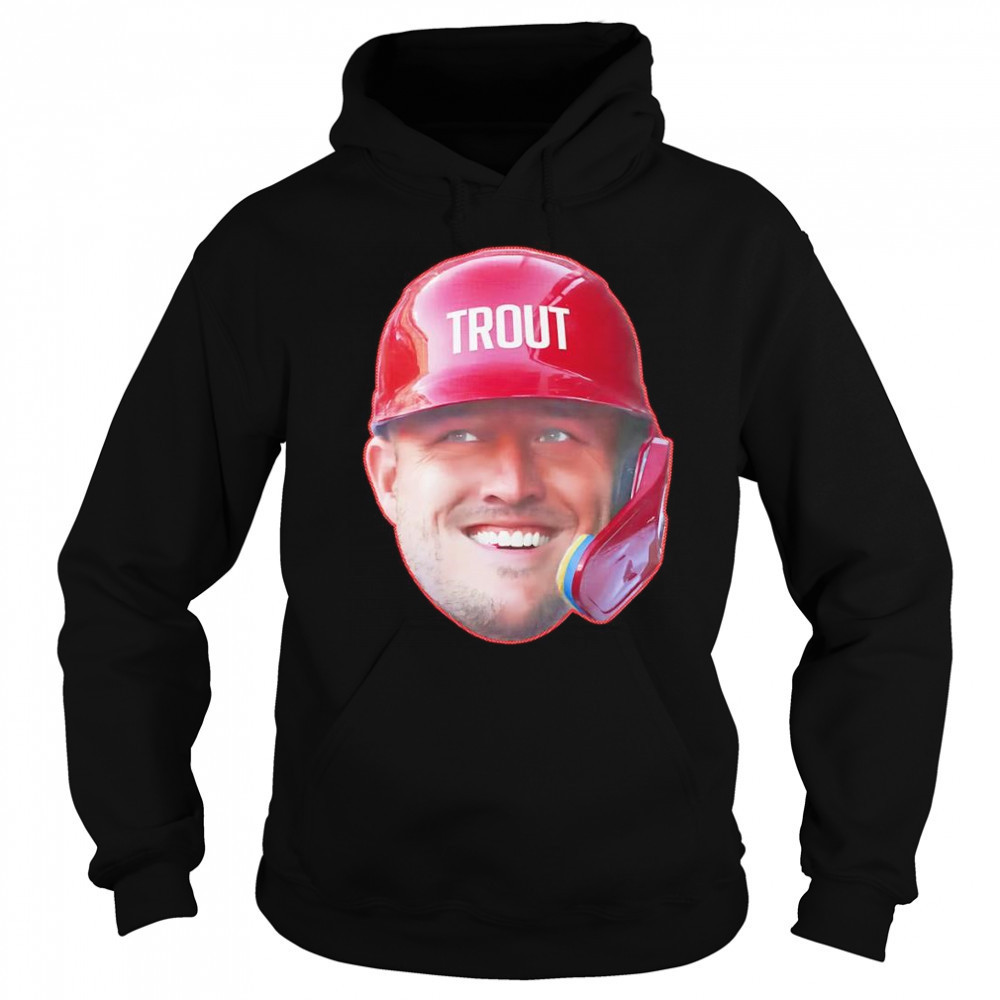 Mike Trout head in the game shirt Hoodie