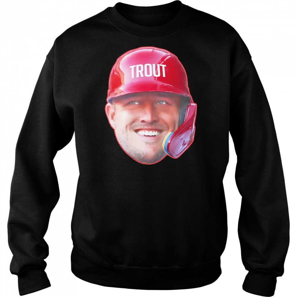 Mike Trout head in the game shirt Sweatshirt