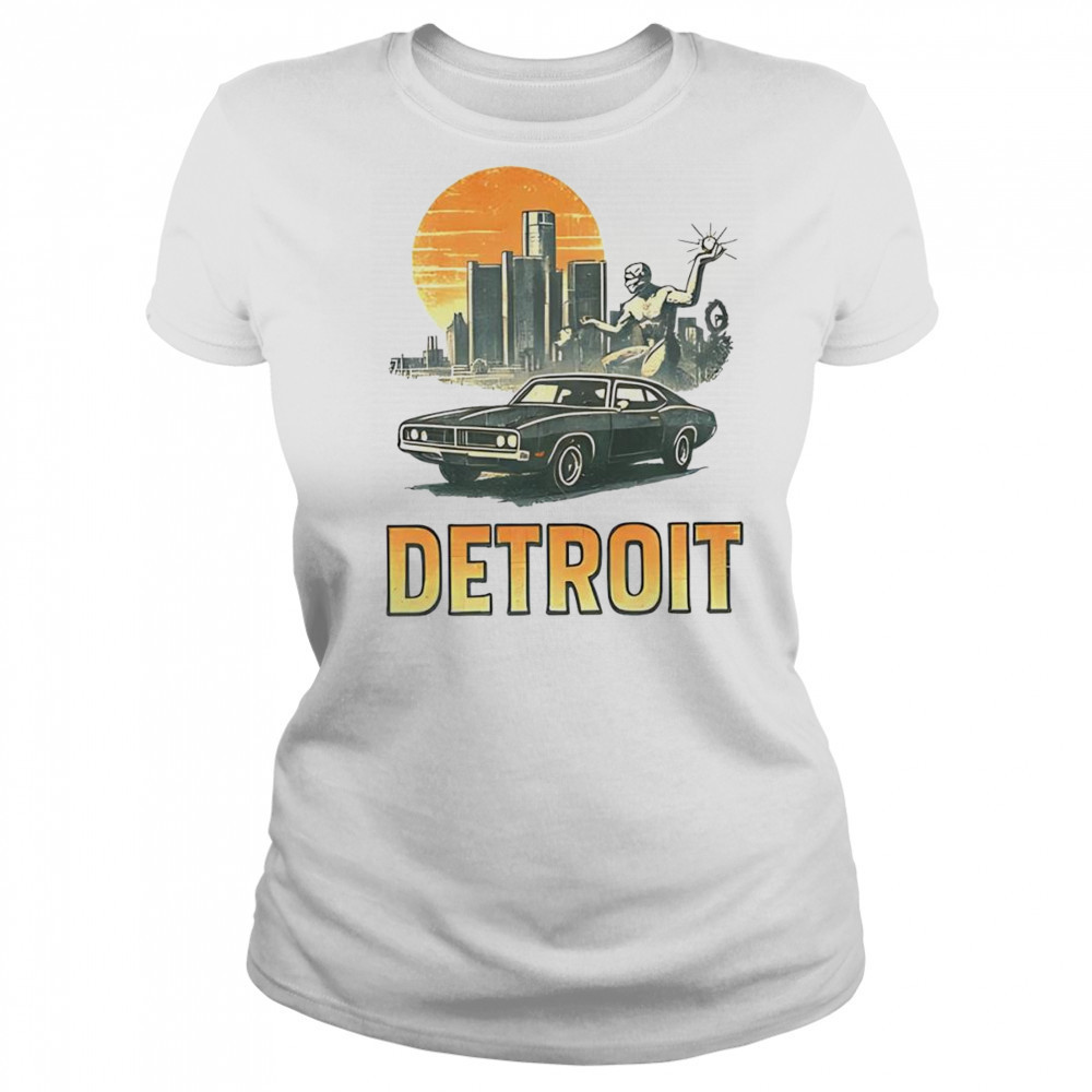 Motor City Legends Detroit Vintage Muscle shirt Women's T-shirt
