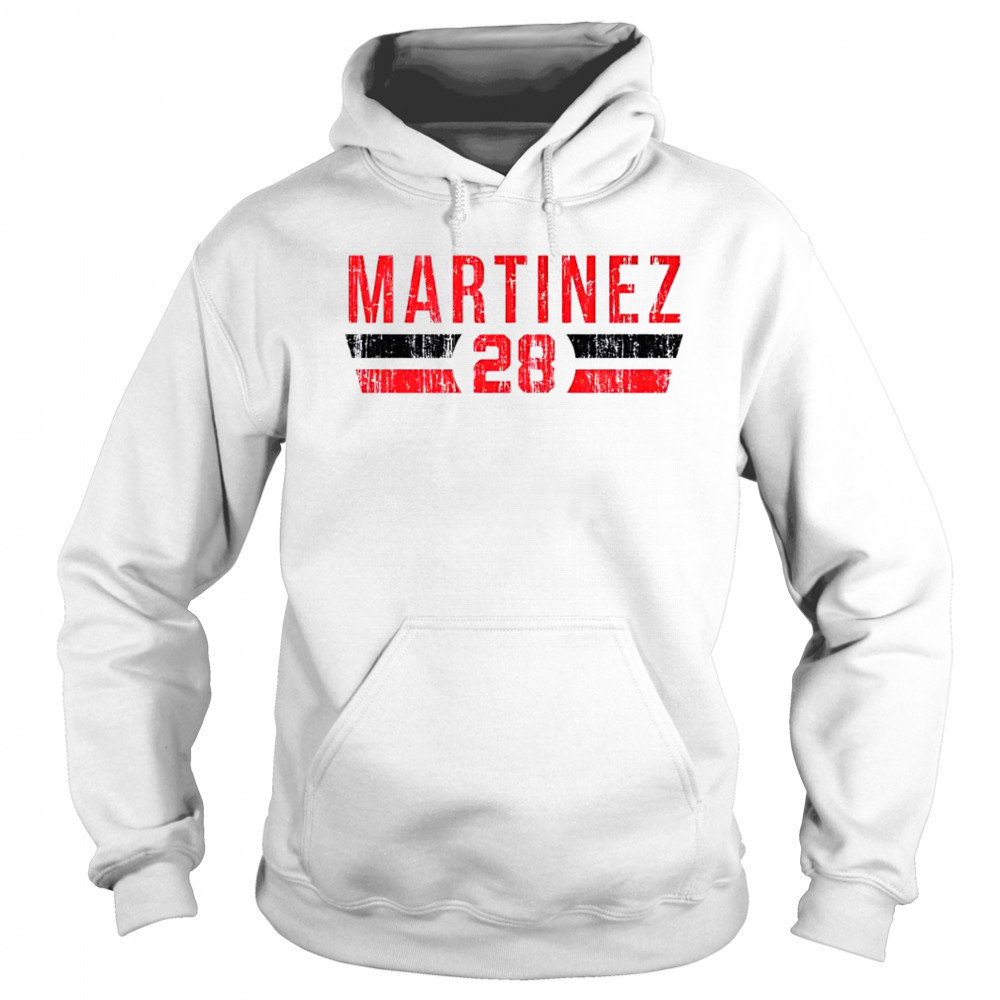 Nick Martinez 28 Cincinnati Font vintage shirt Hoodie