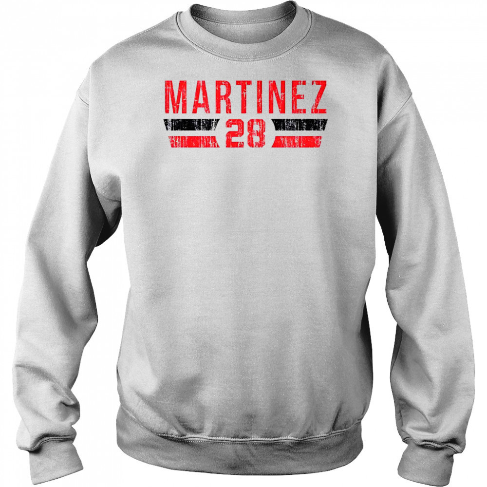 Nick Martinez 28 Cincinnati Font vintage shirt Sweatshirt