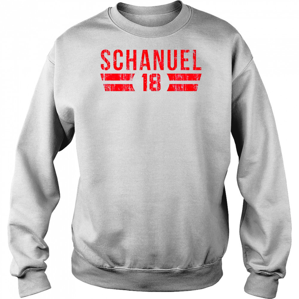 Nolan Schanuel 18 Los Angeles A Font vintage shirt Sweatshirt