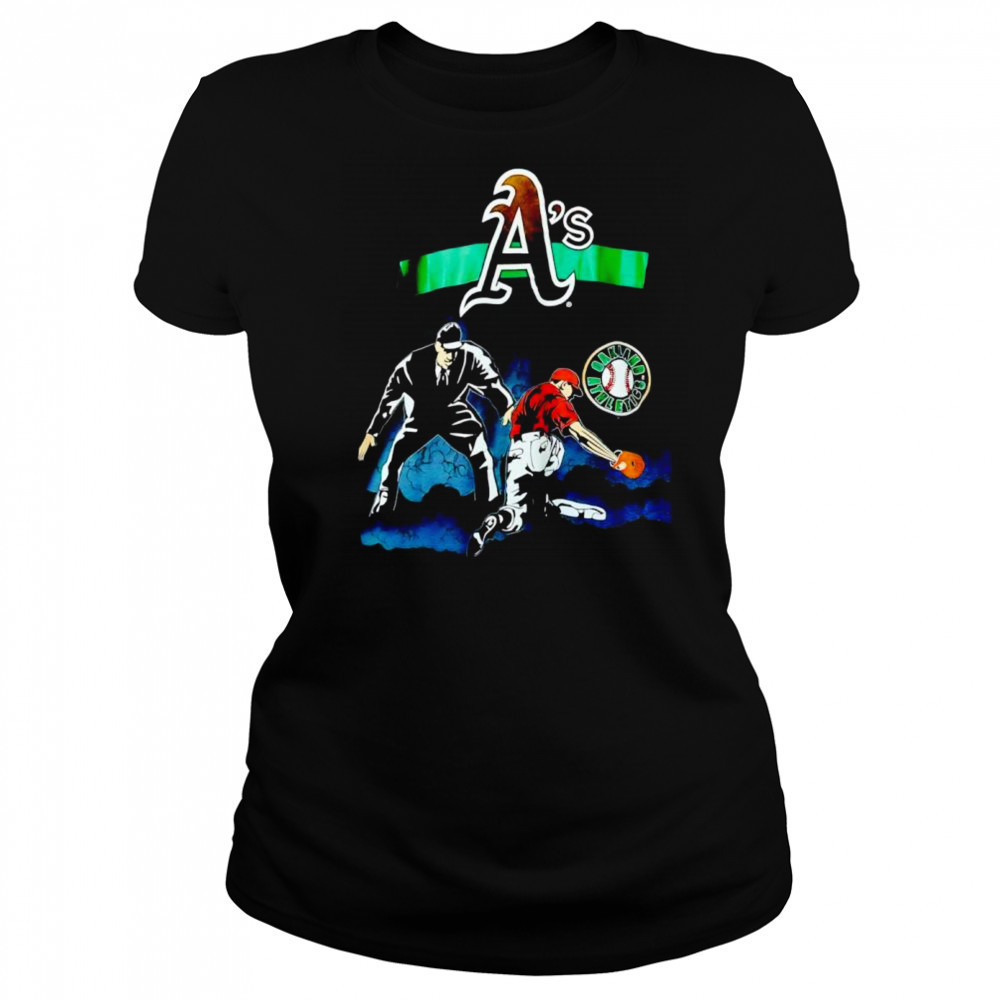 Oakland Athletics players vintage 90s shirt Women's T-shirt