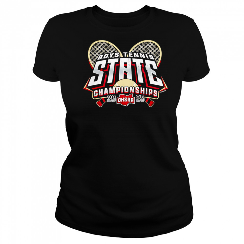 Ohsaa Store 2025 OHSAA Boys Tennis State Championships shirt Women's T-shirt