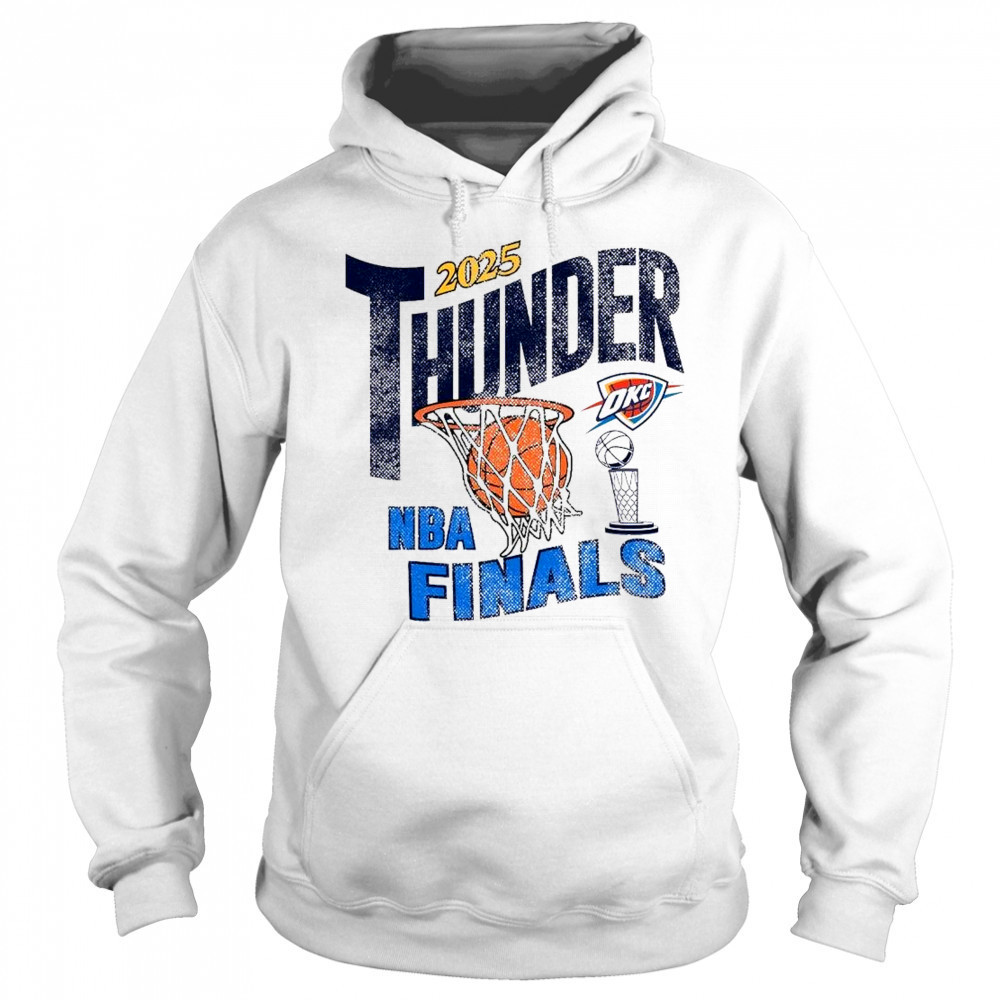 OKC Thunder 2025 NBA Finals Retro Net Shirt Hoodie