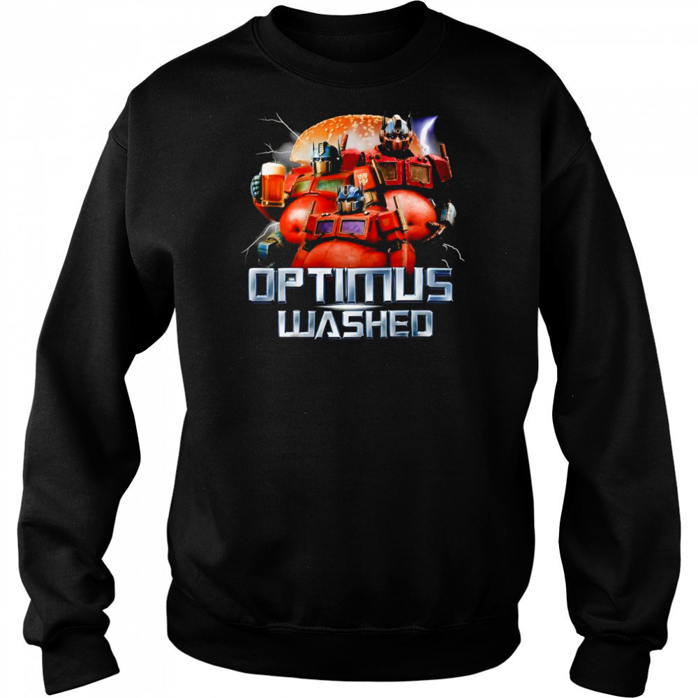 Optimus washed shirt Sweatshirt