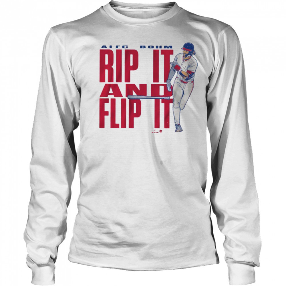 Alec Bohm Rip it & Flip It Shirt Long Sleeved