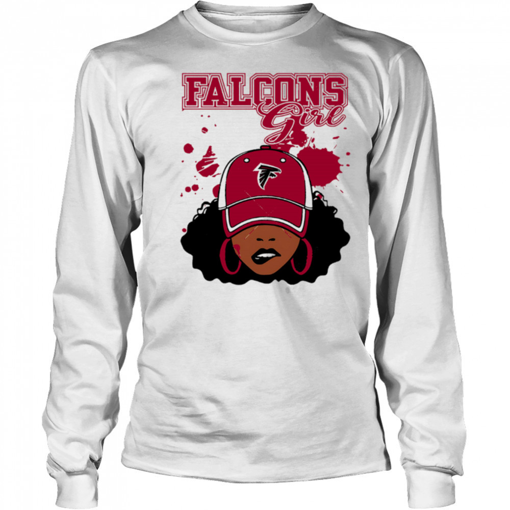 Atlanta Falcons Girl Falcons NFL Football Girls shirt Long Sleeved