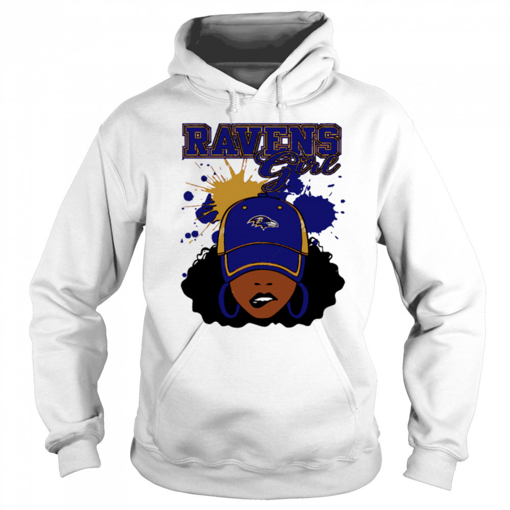 Baltimore Ravens Ravens Football Black Girl shirt Hoodie