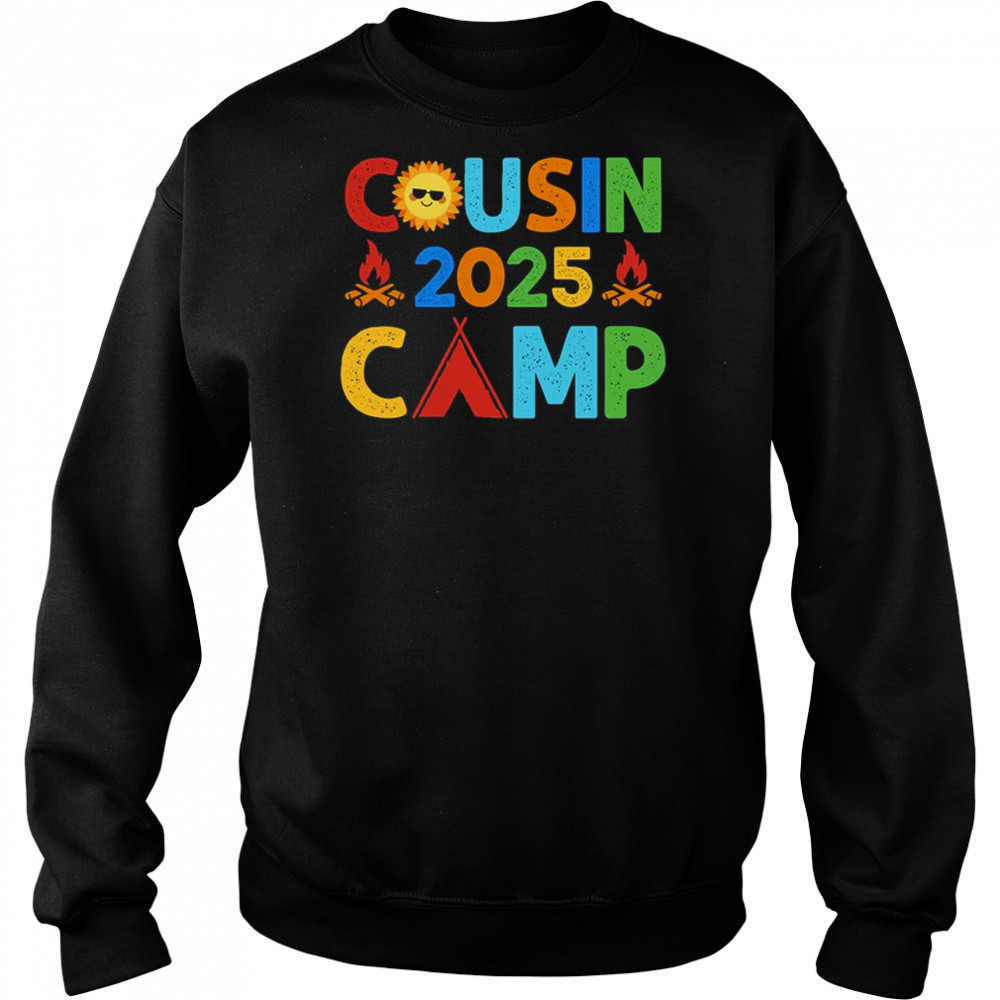 Cousin Camp 2025 Camping Crew Summer Vacation Cousin shirt Sweatshirt