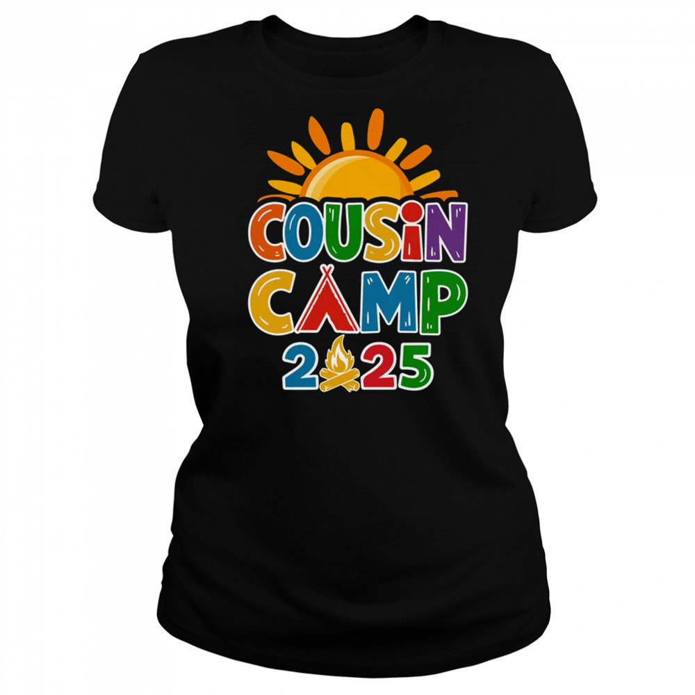 Cousin Camp 2025 Family Vacation Summer Camping Crew shirt Women's T-shirt