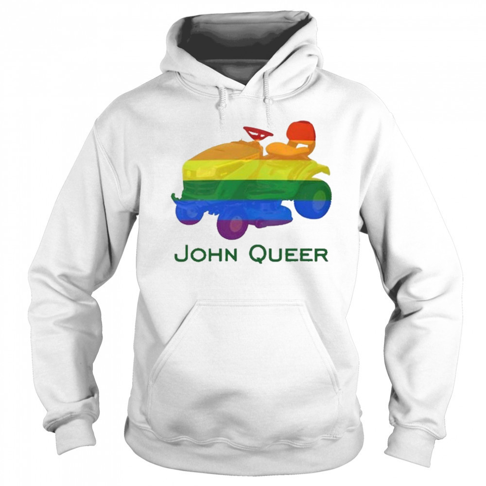 Double Cross Co John Queer Pride T-Shirt Hoodie