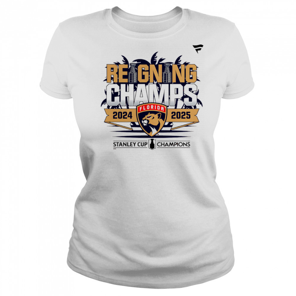 Florida Panthers 2024-2025 Back-to-Back Stanley Cup Champions Parade shirt Women's T-shirt
