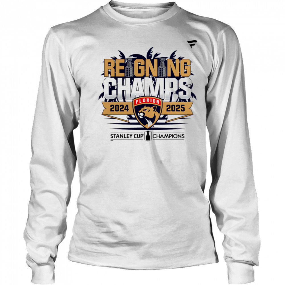 Florida Panthers 2024-2025 Back-to-Back Stanley Cup Champions Parade shirt Long Sleeved