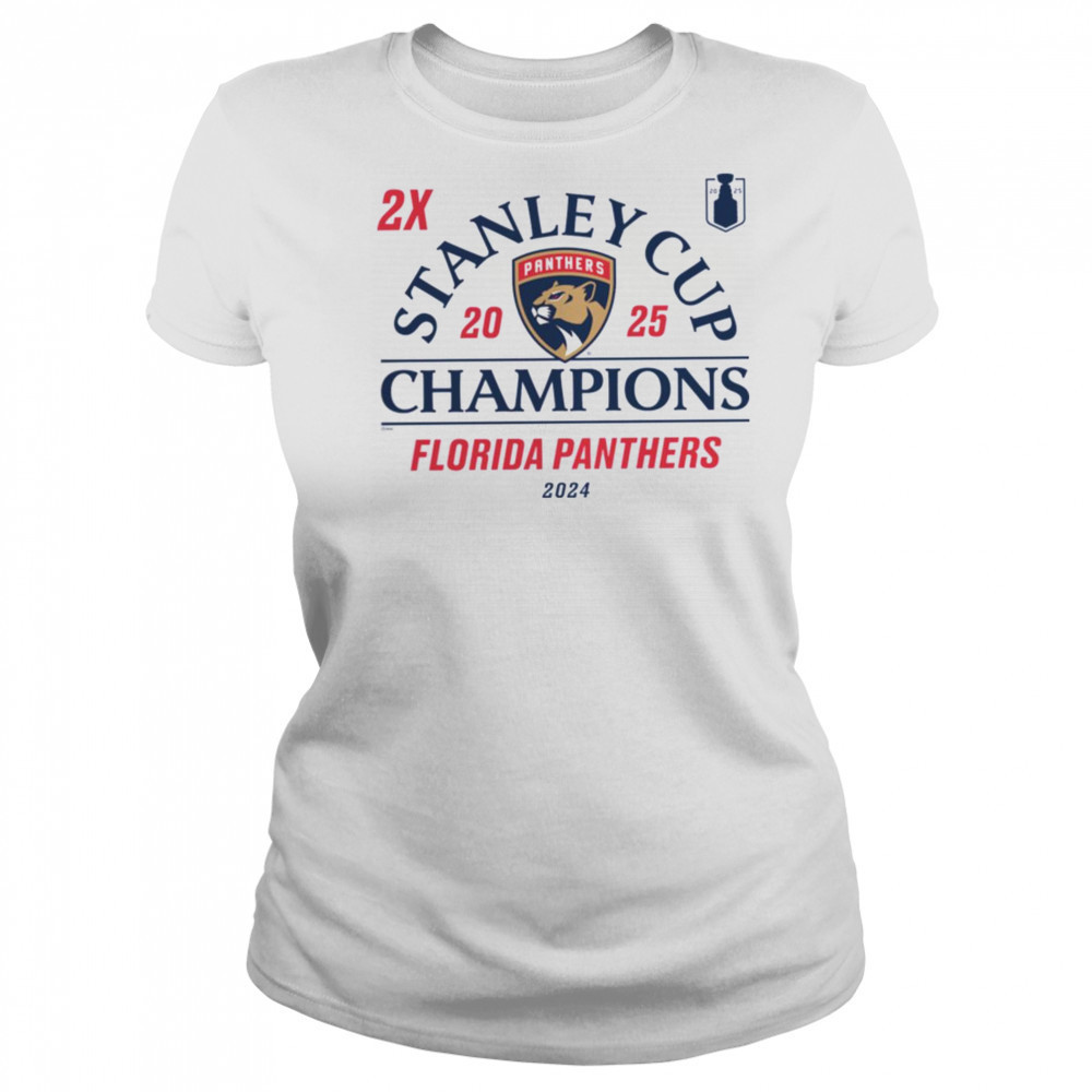 Florida Panthers 2024 2025 Stanley Cup Champions Top Line T Shirt Women's T-shirt