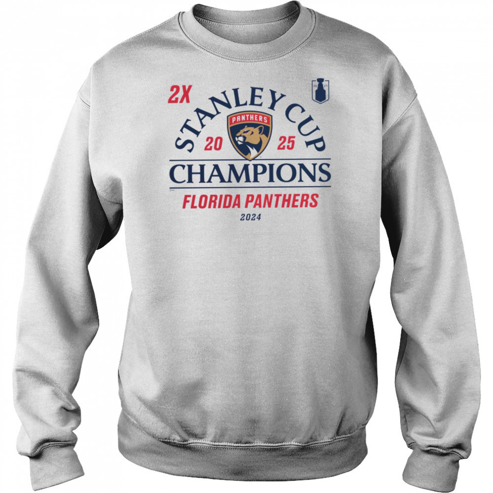 Florida Panthers 2024 2025 Stanley Cup Champions Top Line T Shirt Sweatshirt