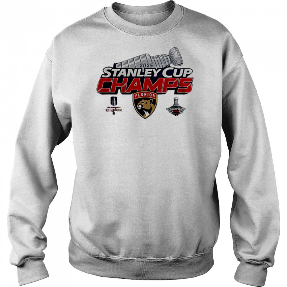 Florida Panthers National Hockey League Champions 2025 shirt Sweatshirt