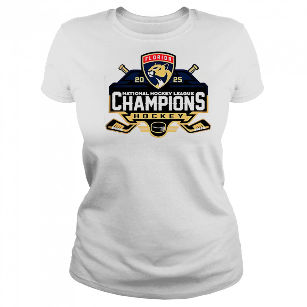 Florida Panthers NHL National Hockey League Champions 2025 shirt Women's T-shirt