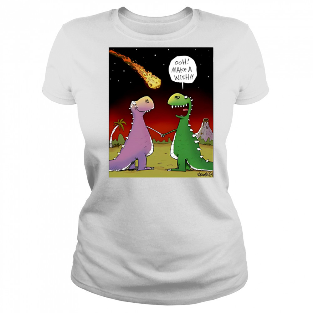 Glenn Mccoy Ooh Make A Wish cartoon shirt Women's T-shirt