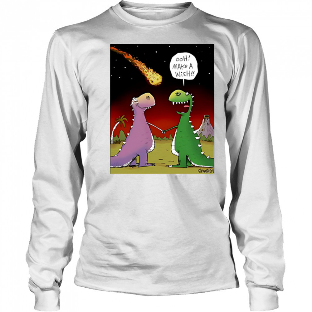 Glenn Mccoy Ooh Make A Wish cartoon shirt Long Sleeved