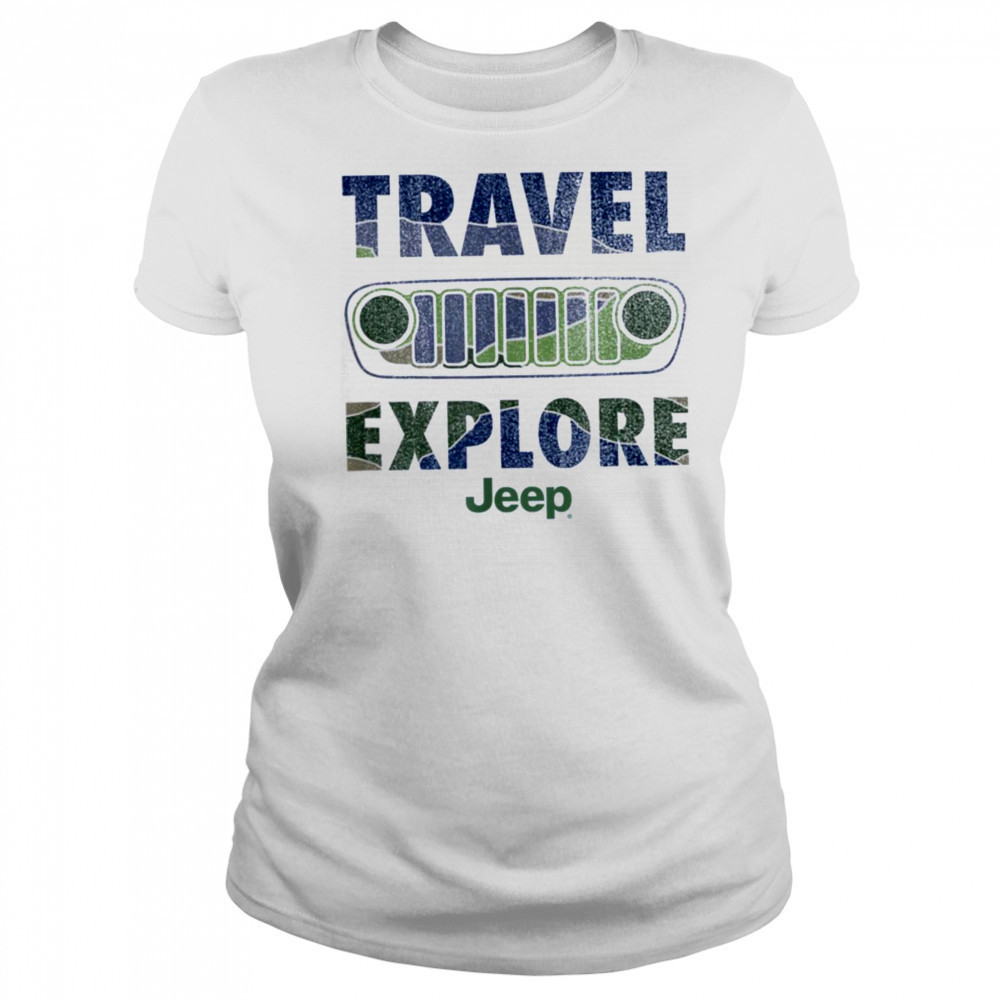 Jeep June Travel Explore Officially Licensed T Shirt Women's T-shirt