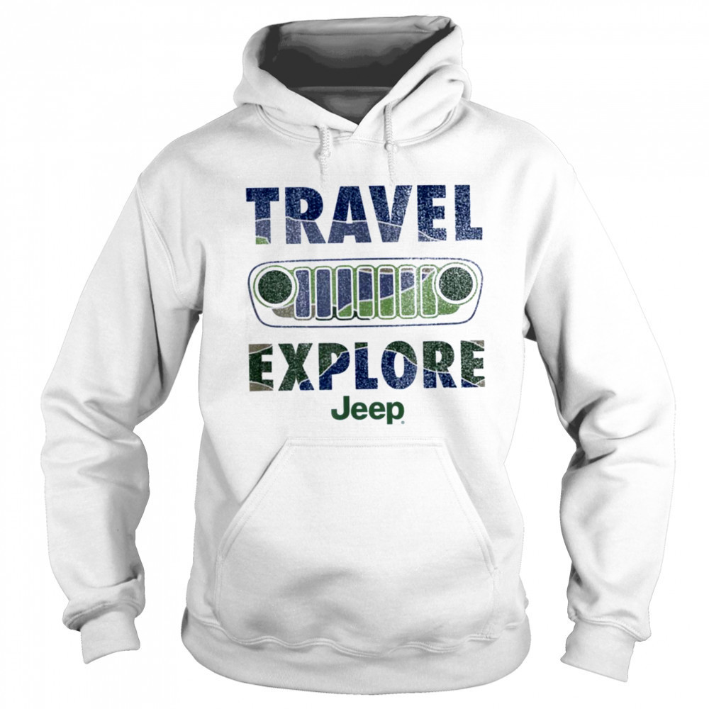 Jeep June Travel Explore Officially Licensed T Shirt Hoodie