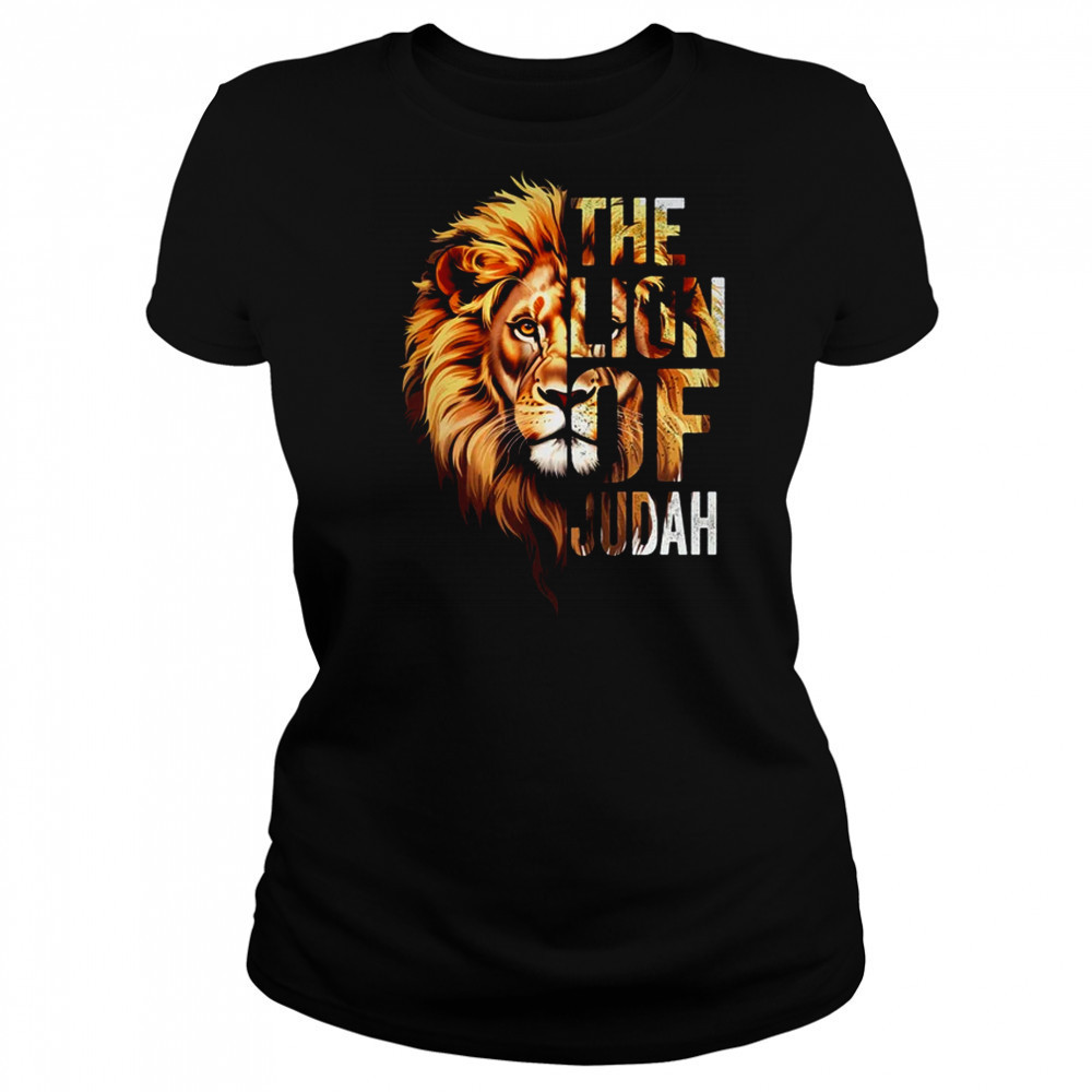 Jesus The Lion Of Judah Religious Christian For Men Women shirt Women's T-shirt
