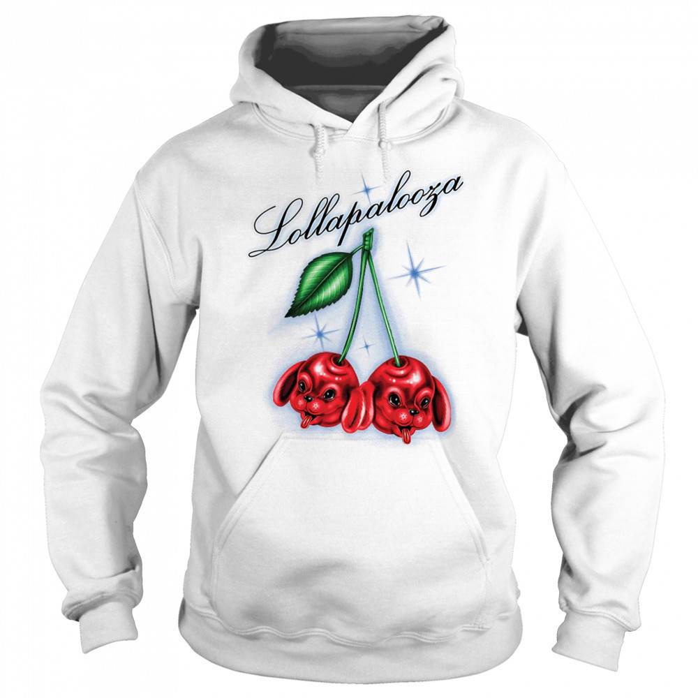 Lollapalooza Cherry Dog T-Shirt Hoodie