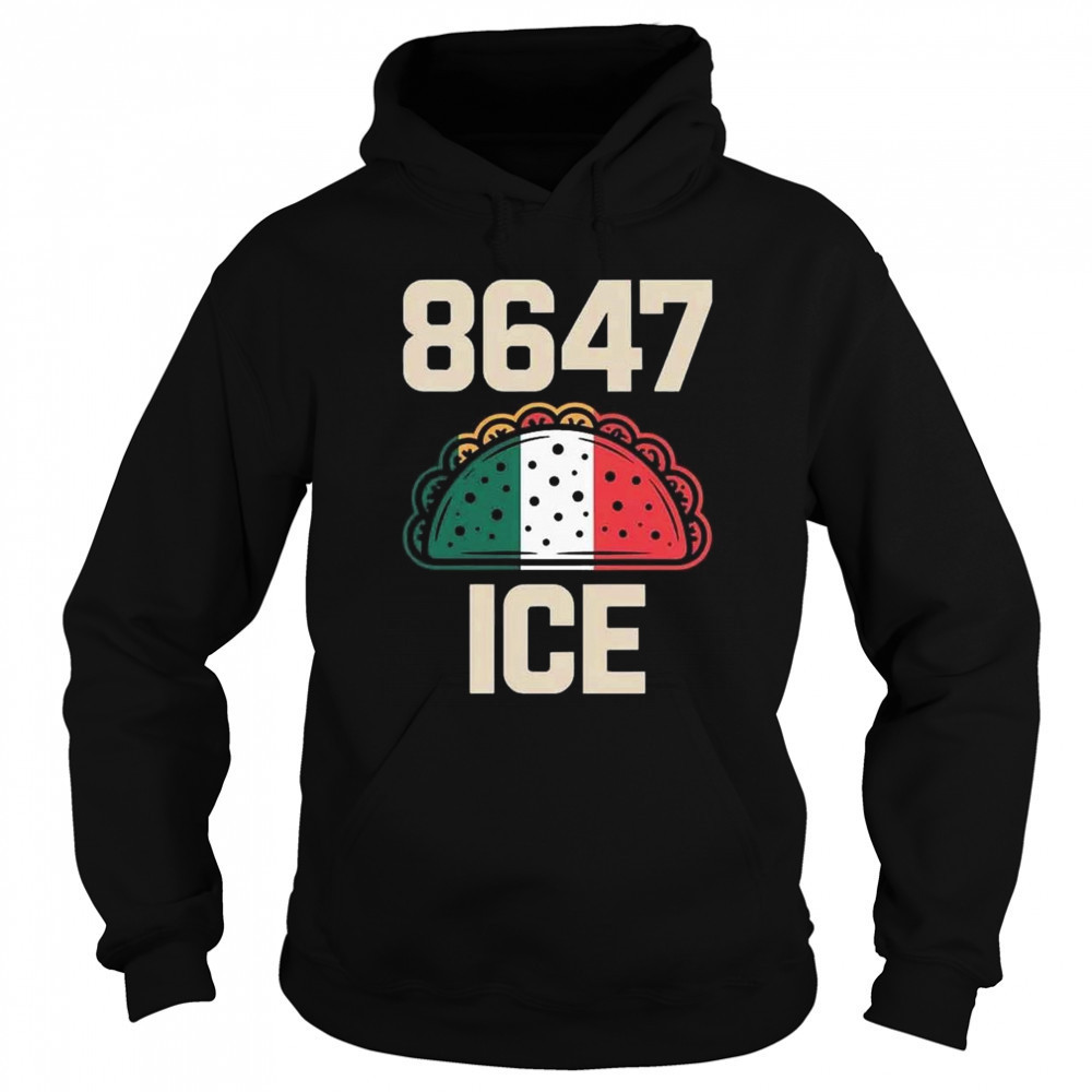 8647 ICE Funny Taco Shell Shirt Hoodie