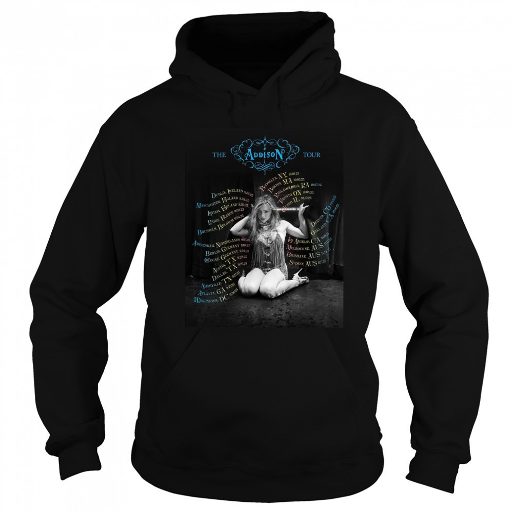 Addison Rae The Addison Tour Dates 2025 Shirt Hoodie