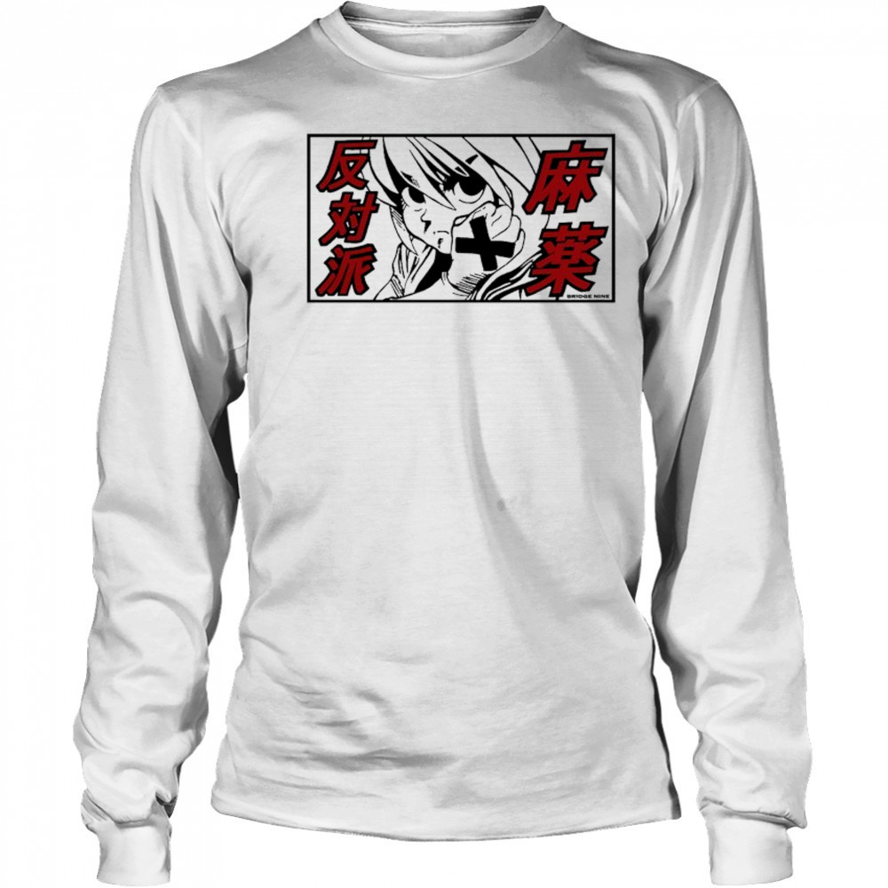 Bridge Nine Anime Straight Edge T-shirt Long Sleeved