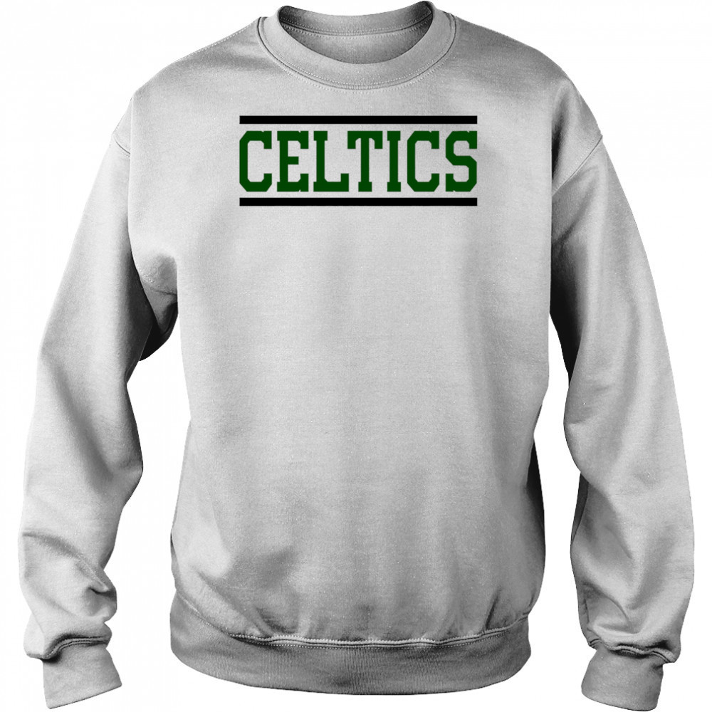 Celtics horizontal lines shirt Sweatshirt