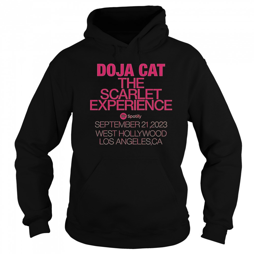Dojacat The Scarlet Experience September T-Shirt Hoodie