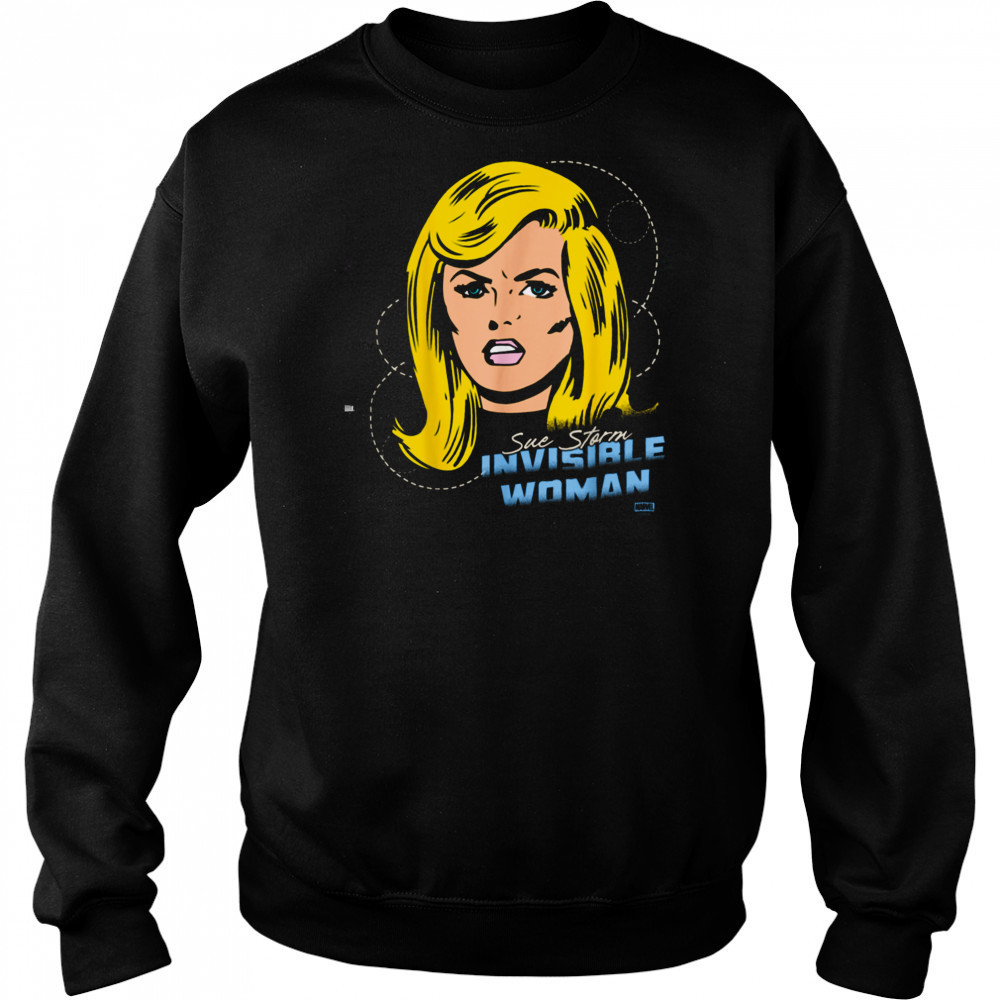 Fantastic Four Invisible Woman Portrait Shirt Sweatshirt