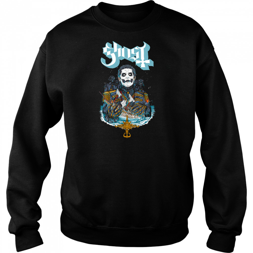 Ghost Papa Van Der Decken Muscle T-Shirt Sweatshirt