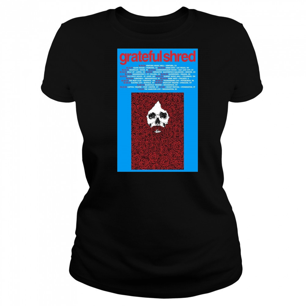 Grateful Shred Fall Tour 2025 Poster T-Shirt Women's T-shirt